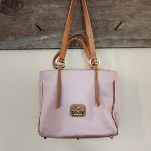 Valentina baby pink shoulder bag